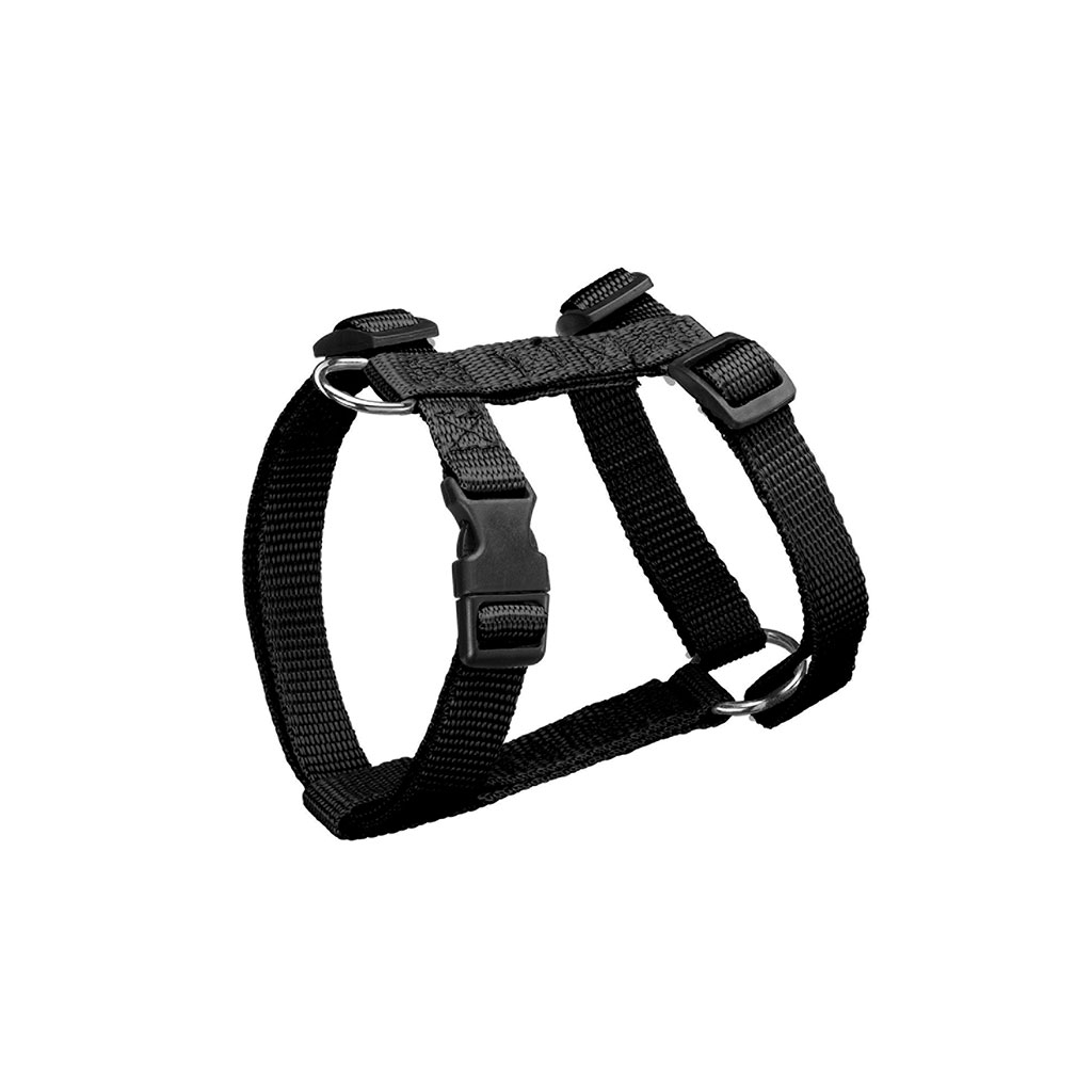 Harnais noir chien 35cm