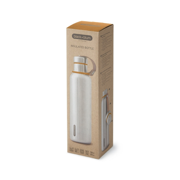Black+Blum RVS Thermosfles - 750ml - Oranje