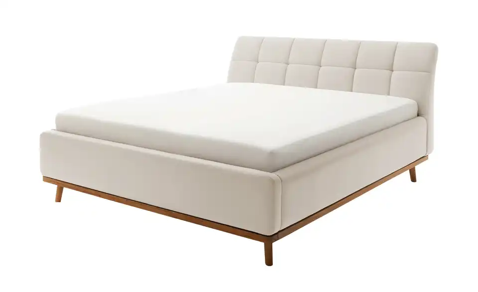 Polsterbettgestell Beige 160 cm