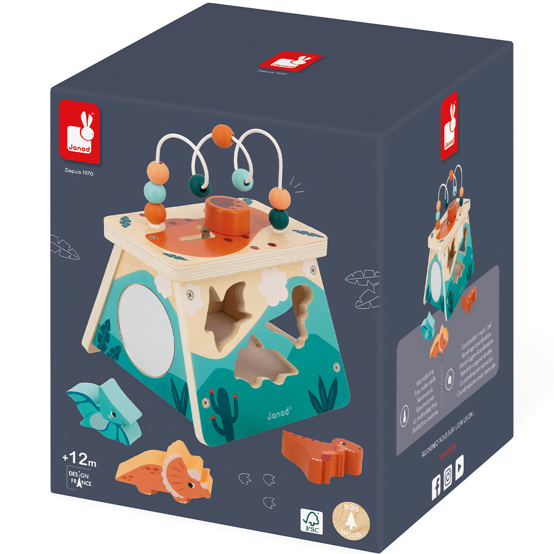 Janod looping en puzzeltafel - dino