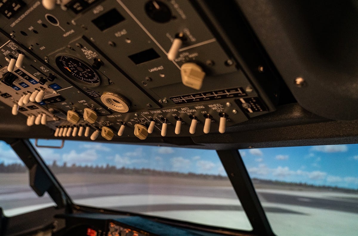 Flugsimulator Frankfurt a. M.: Fliege die Boeing 737