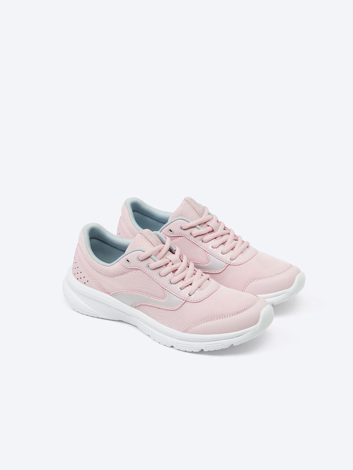 Garota esportiva técnica - Rosa