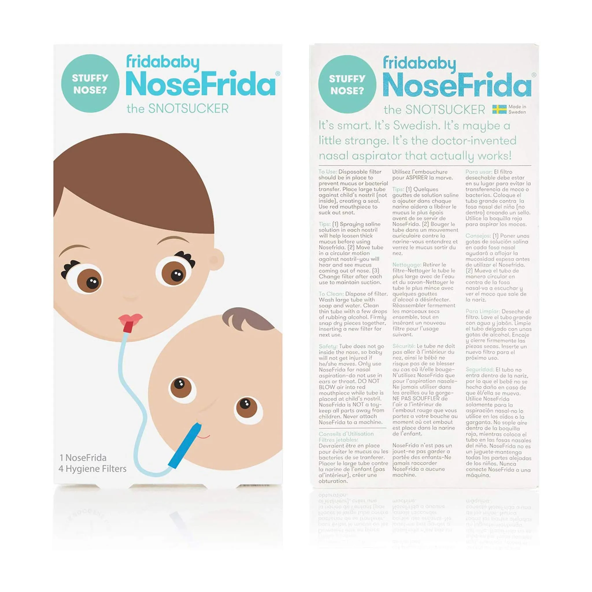 Frida Baby Fridababy Aspirateur Nasal Manuel - Nosefrida le Snotsucker