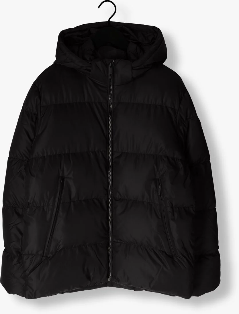 PUREWHITE zwarte purewhite gewatteerde jas short padded jacket