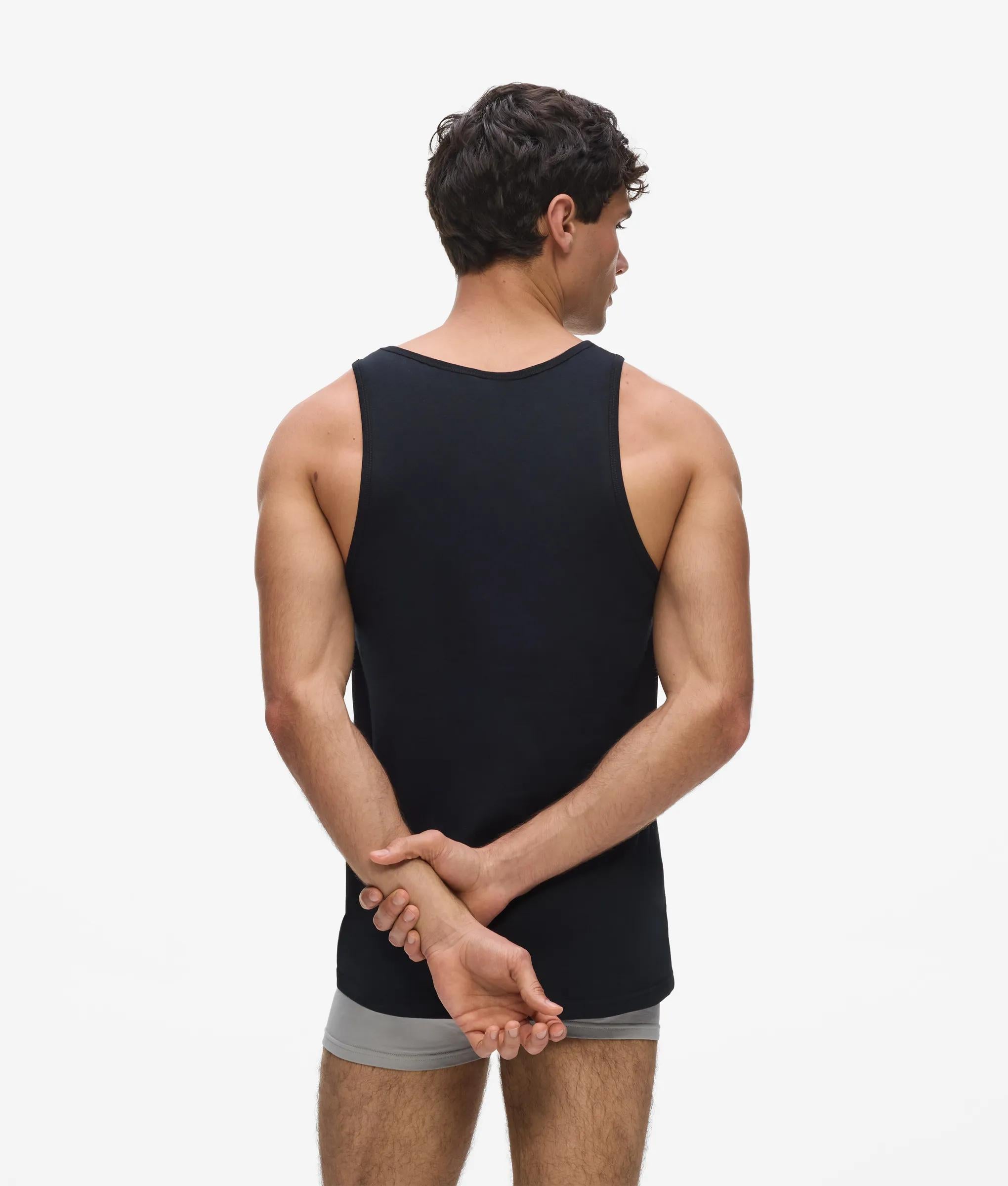 Tank top met logo – 2 stuks