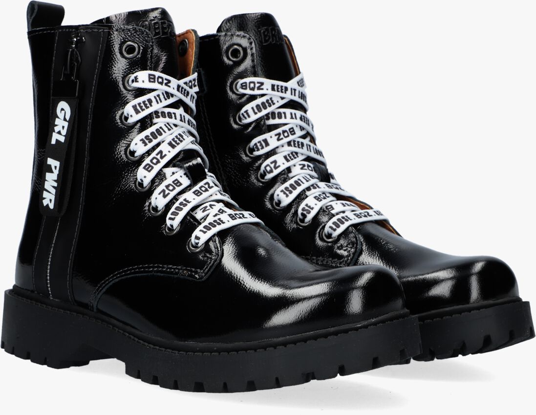 BRAQEEZ zwarte braqeez veterboots belle boot