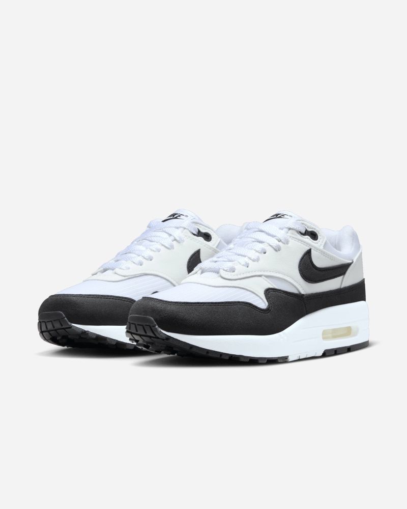 Chaussures Nike Air Max 1 '87 Blanc & Noir pour femme