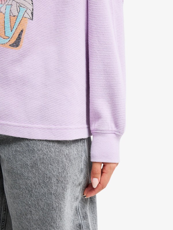 Eastside Midweight T-shirt manches longues Violet Femme