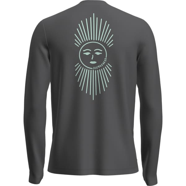 T-shirt randonnée ICEBREAKER M MERINO 150 TECH LITE LS TEE OBSIDIAN