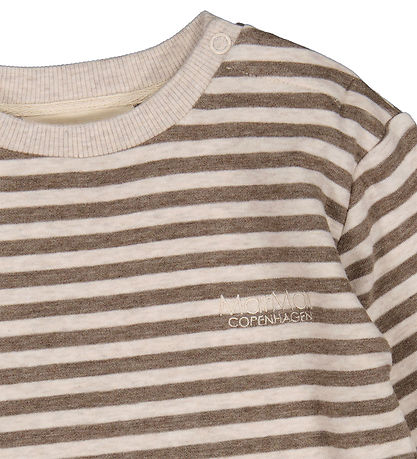 MarMar Sweatshirt - Tammas B - Brown Stripe Melange