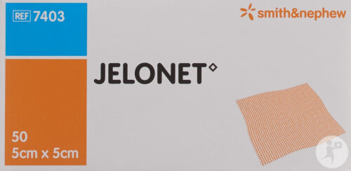 Smith&Nephew Jelonet Pansement Gras Stérile 5x5cm Pièces 50 (7403)