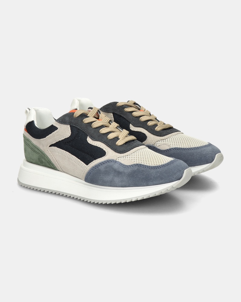 Nelson Nash Lage sneakers  - blauw