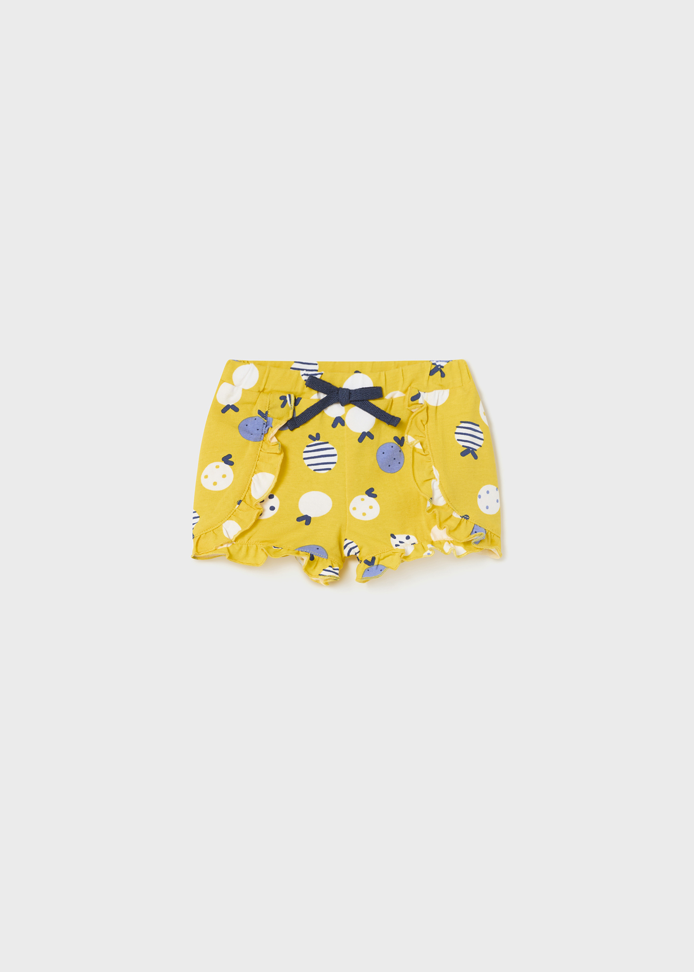 Conjunto de 2 shorts de algodão sustentável para recém-nascidos