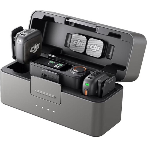Microphone Dji Mic 3 2 TX + 1 RX + Charging Case