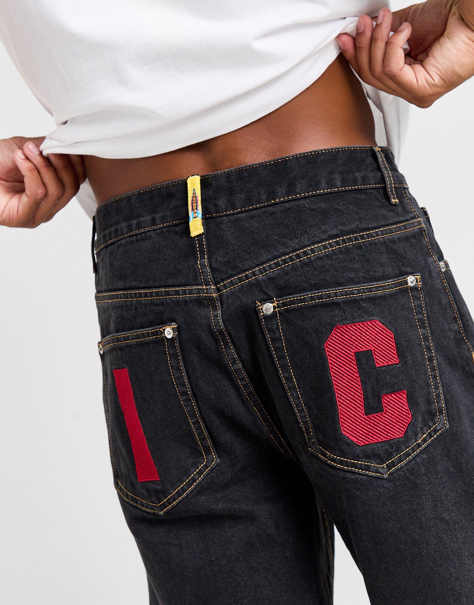 ICECREAM Short Denim Running Dog Homme