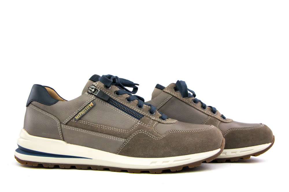 Mephisto Sneaker Bradley Warm Grey 4284