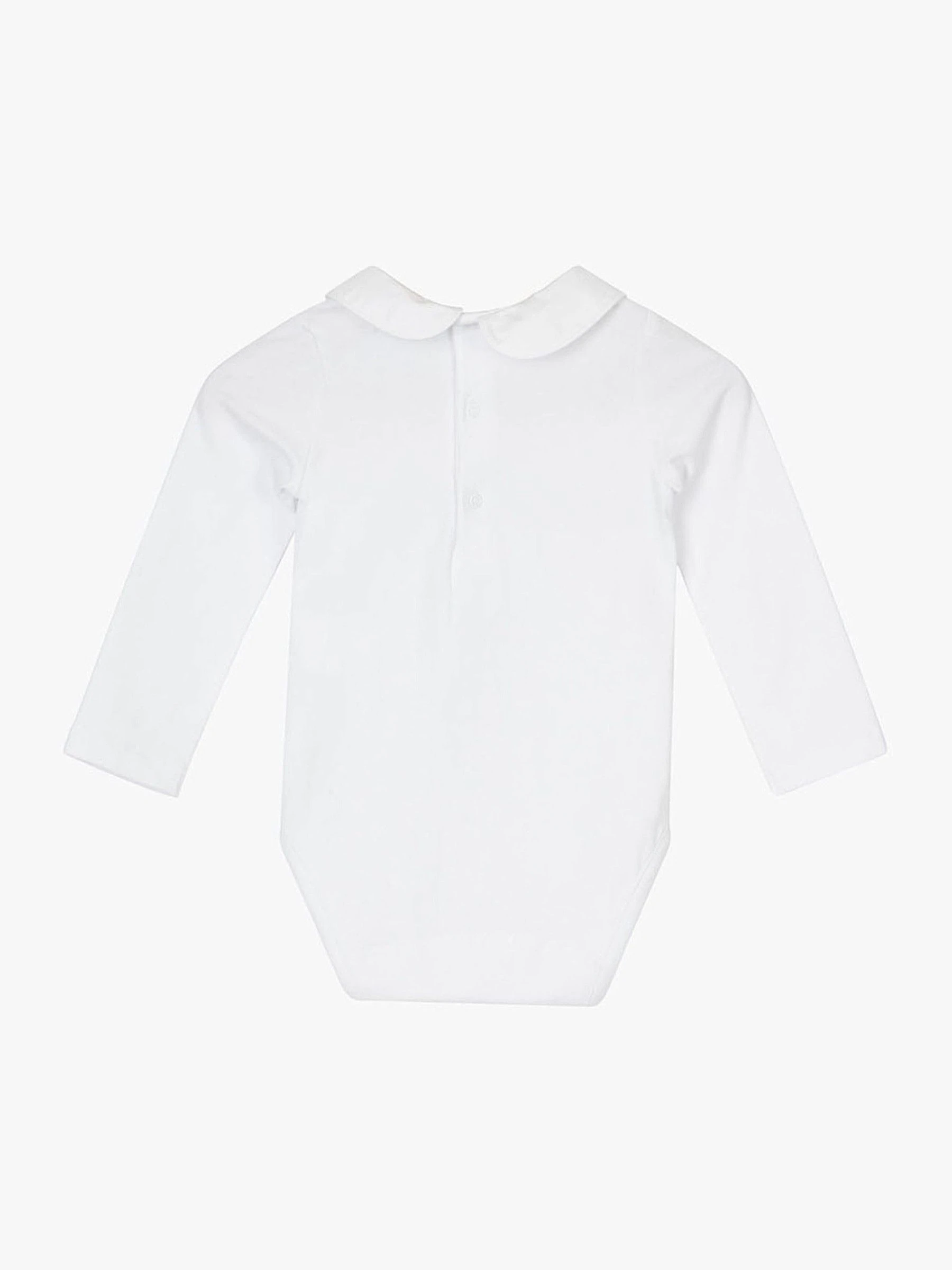 Trotters London Little Milo Guardsman White Bodysuit
