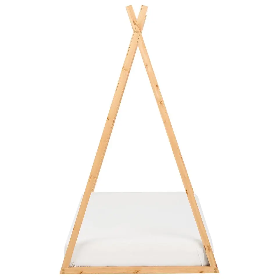 SAURAT - Kinderbed - Lichthout - 90 x 200 cm - Dennenhout