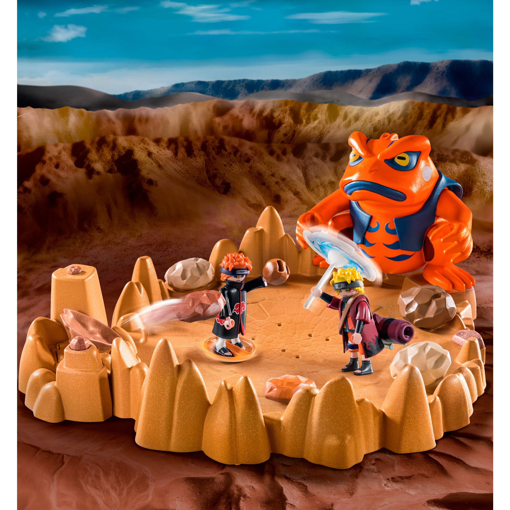PLAYMOBIL Konstruktionsspielzeug Naruto Shippuden Naruto vs. Pain