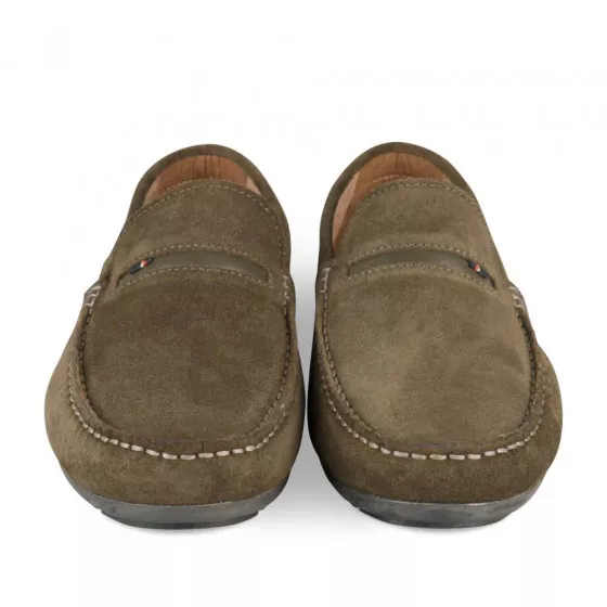 Mocassins VERT MEGIS CASUAL