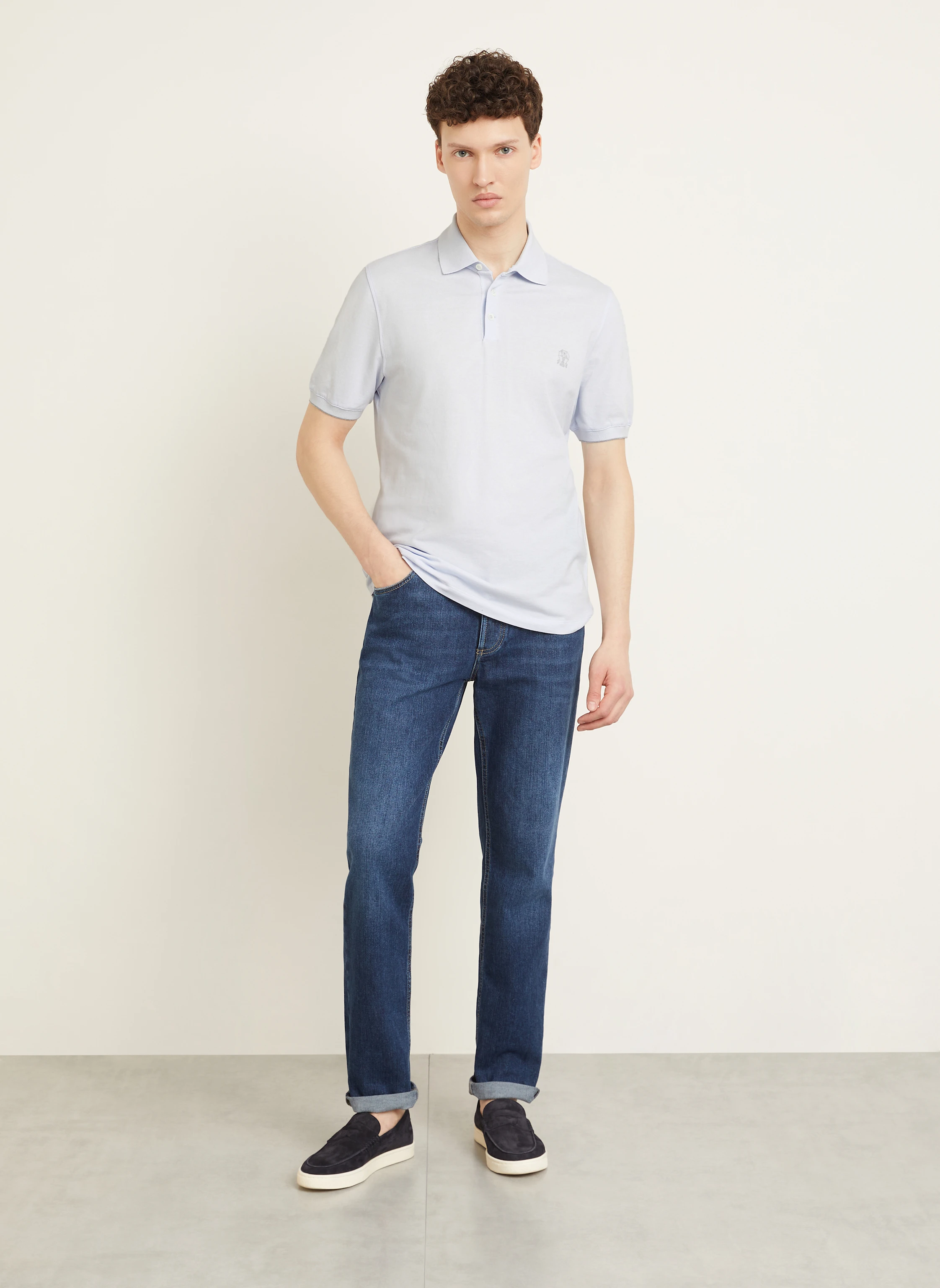 BRUNELLO CUCINELLI Piqué-Poloshirt
