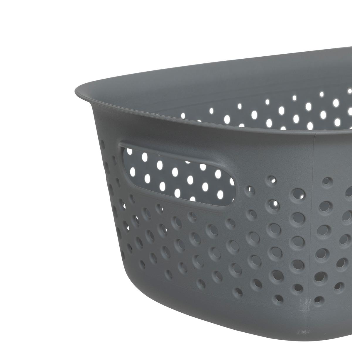 PANIER PLASTIQUE GRIS TILA 3.5L