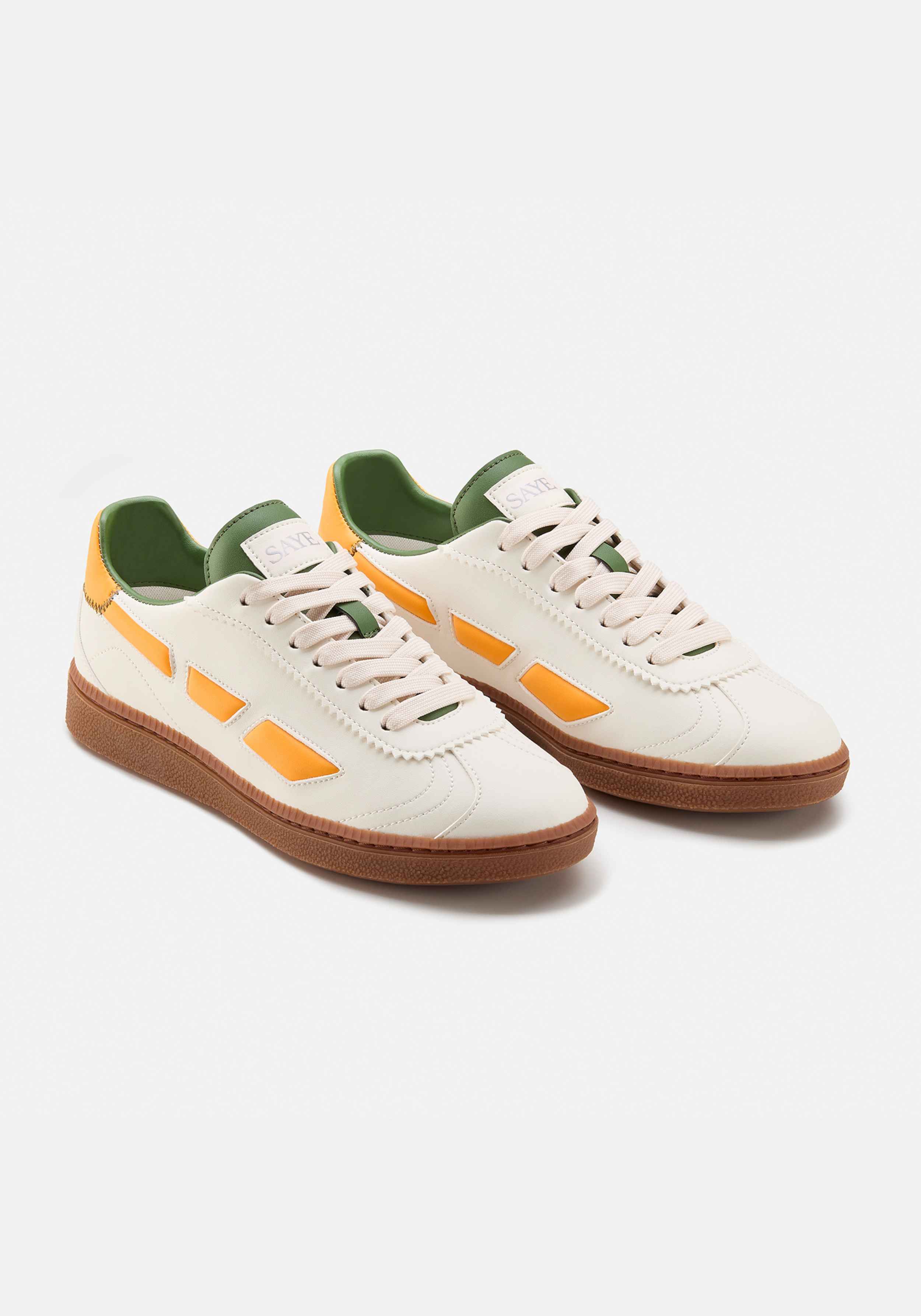 Saye Sneakers Modelo '70 Dart Ginger & Pine Orange