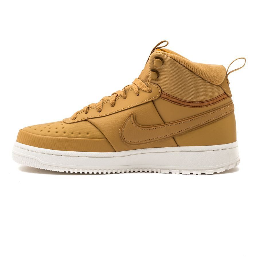 Nike Chaussures Court Vision Mid Hiver - Doré/Blanc Cassé