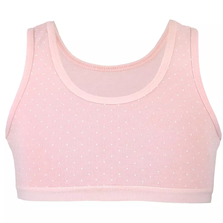 TupTam Mädchen Bustier mit breiten Trägern 5er Pack rosalila