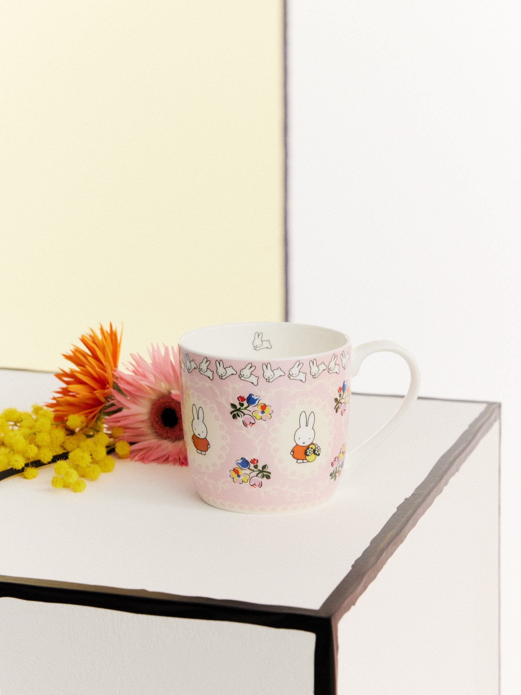 Cath Kidston - Miffy - Fijn china-mok met kaders