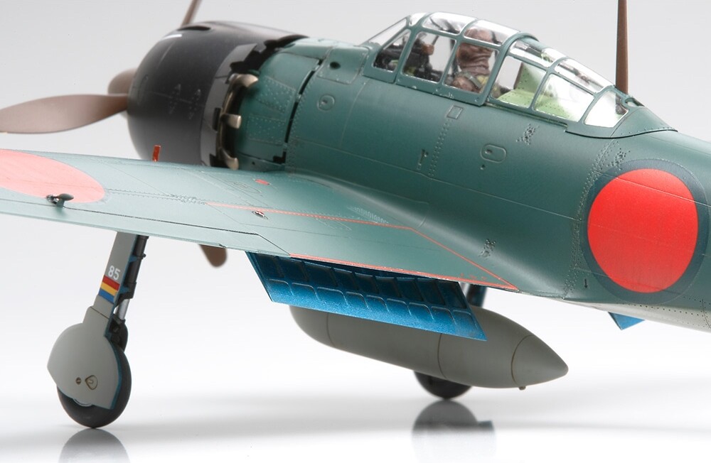Tamiya - Mitsubishi A6M5/5A Zero Fighter Zeke Byggesæt - 1:48 - 61103