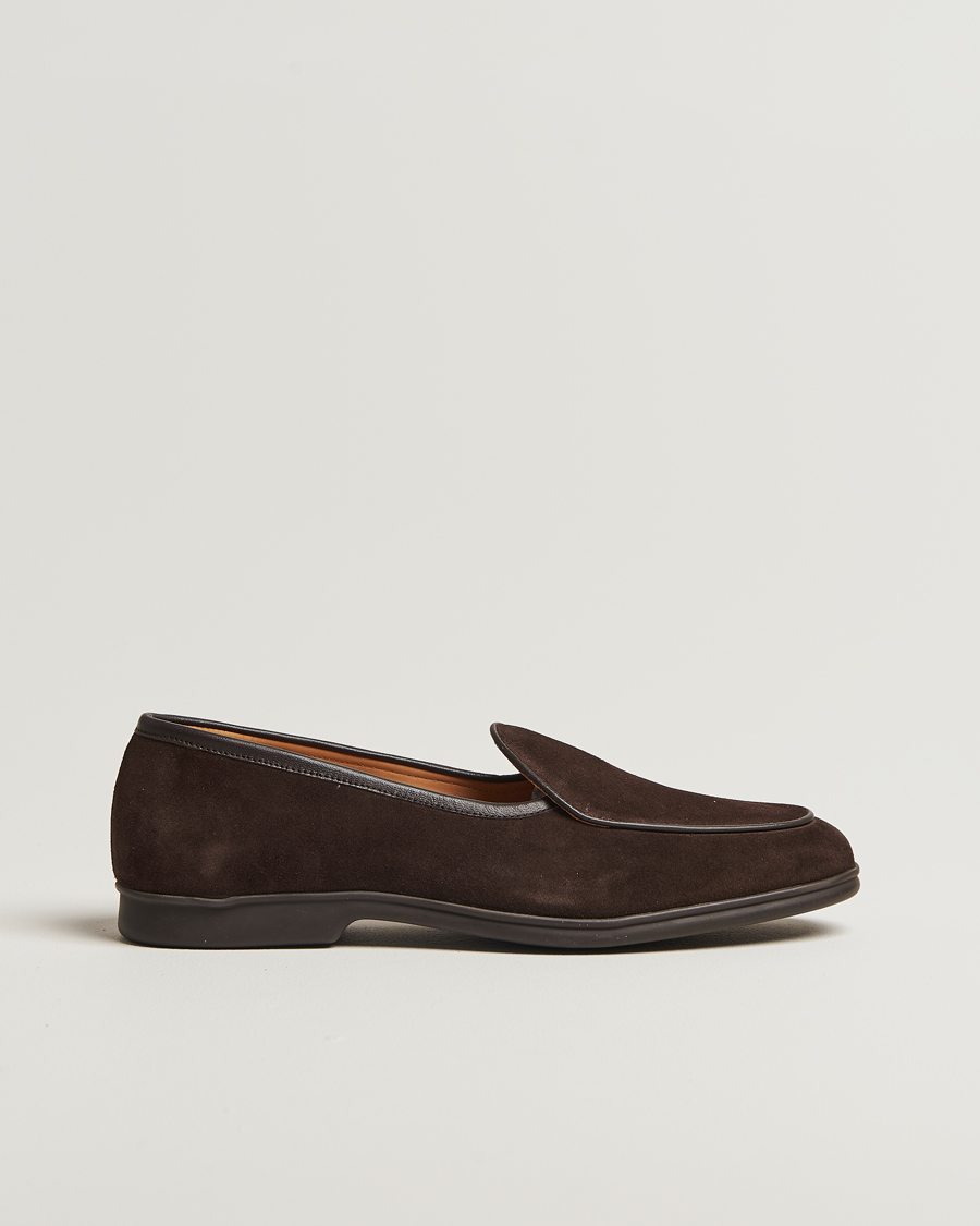 Myrqvist Ängby Walker Loafer Dark Brown Suede