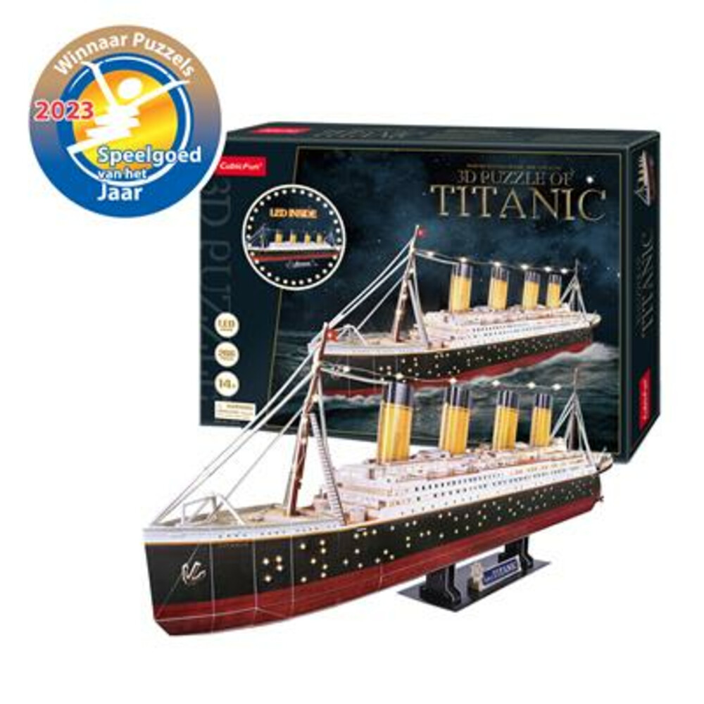 Cubic Fun 3D Puzzel Titanic Led