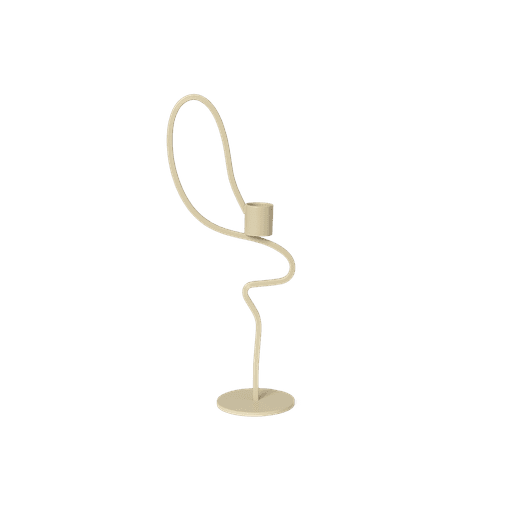 ferm LIVING Valse Lysestage, Cashmere