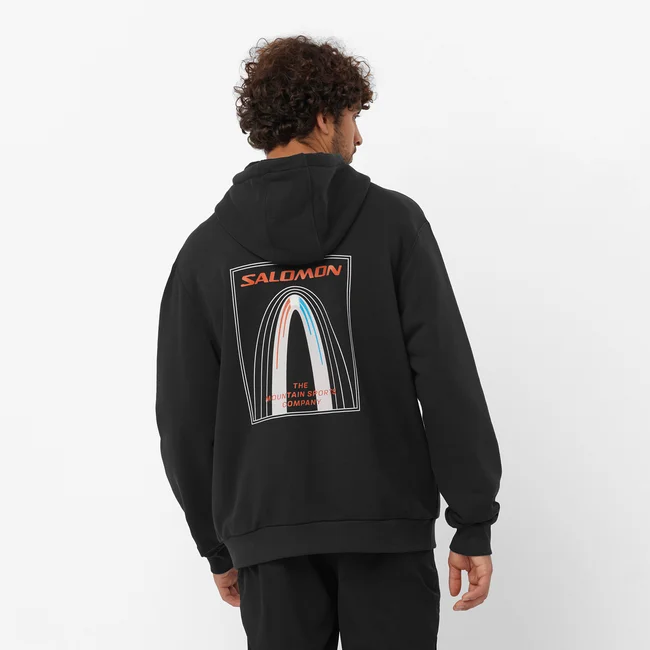 SALOMON BOW GRAPHIC  Sweatshirt à capuche pour homme
