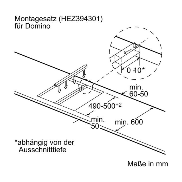Bosch Modul Kochfeld PIB375FB1E