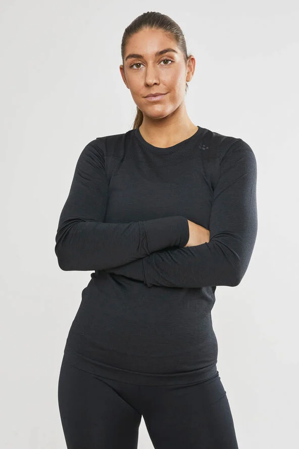 Craft Fuseknit Comfort RN baselayer trøje Sort