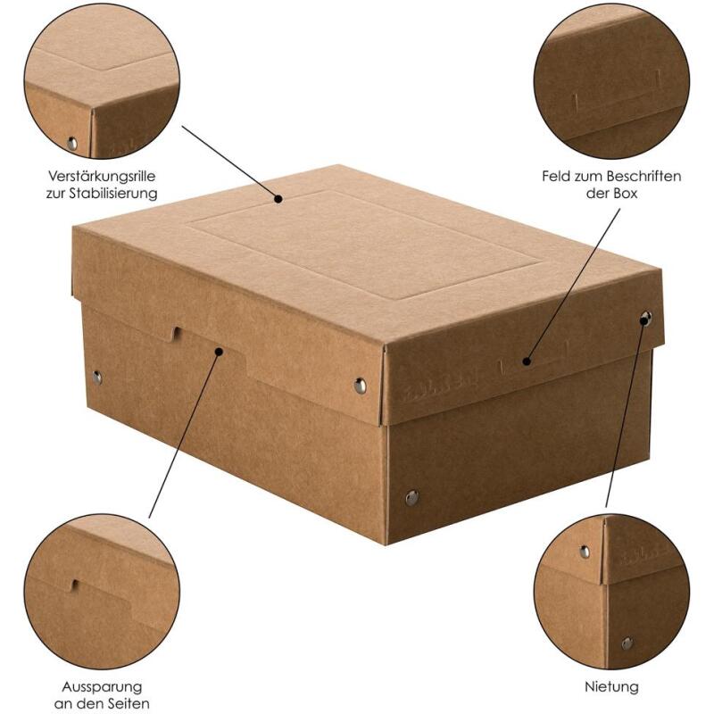 PureBox Nature A5 100mm - Brun