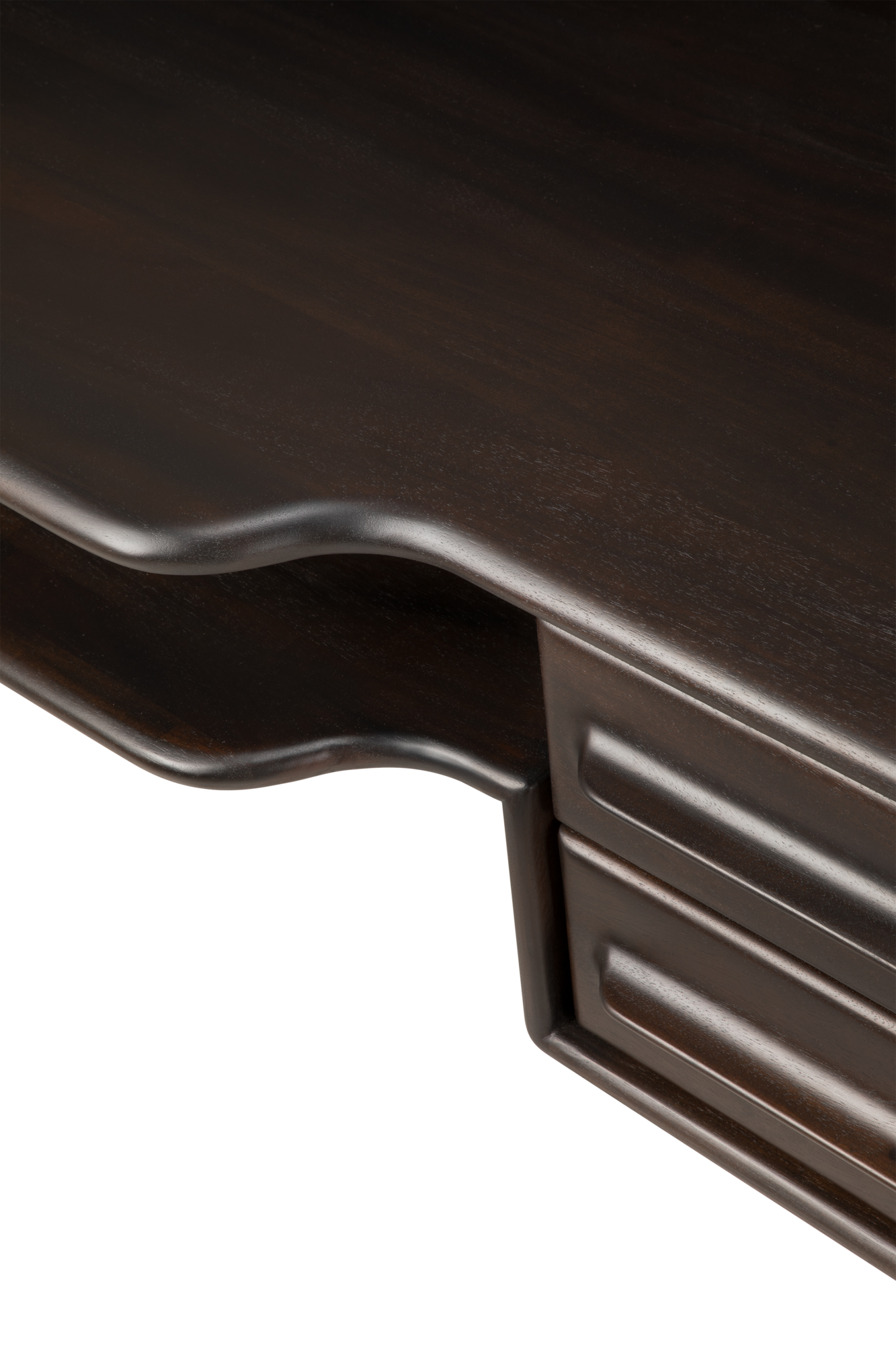 Bureau Flow mahonie rose brown