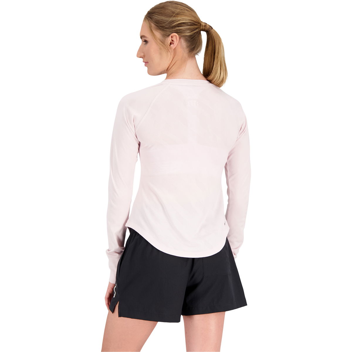 New Balance Q Speed Jacquard Langærmet Løbe T-shirt Dame