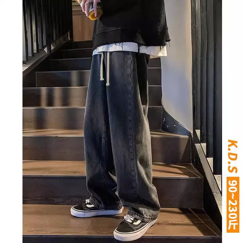 Priam - Mid Rise Washed Wide Leg Jeans