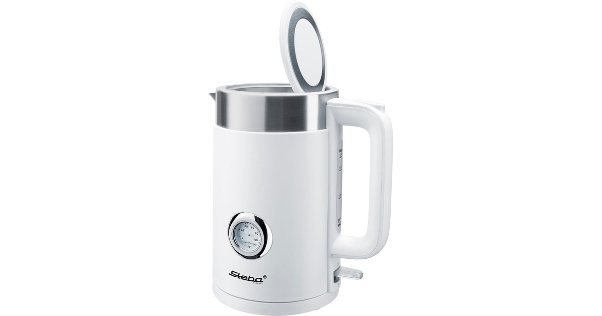 StebaWK10 Bianco waterkoker  (Wit/roestvrij staal, 1,7 l)