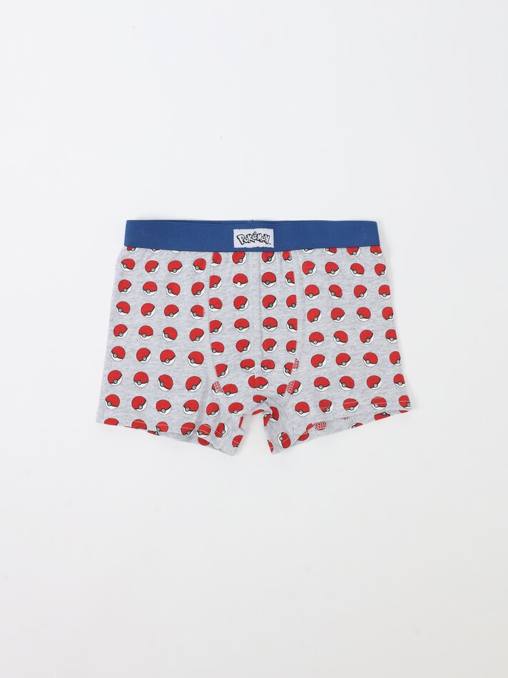 Pacote com 3 cuecas estampadas Pokémon™ - Cores Variadas