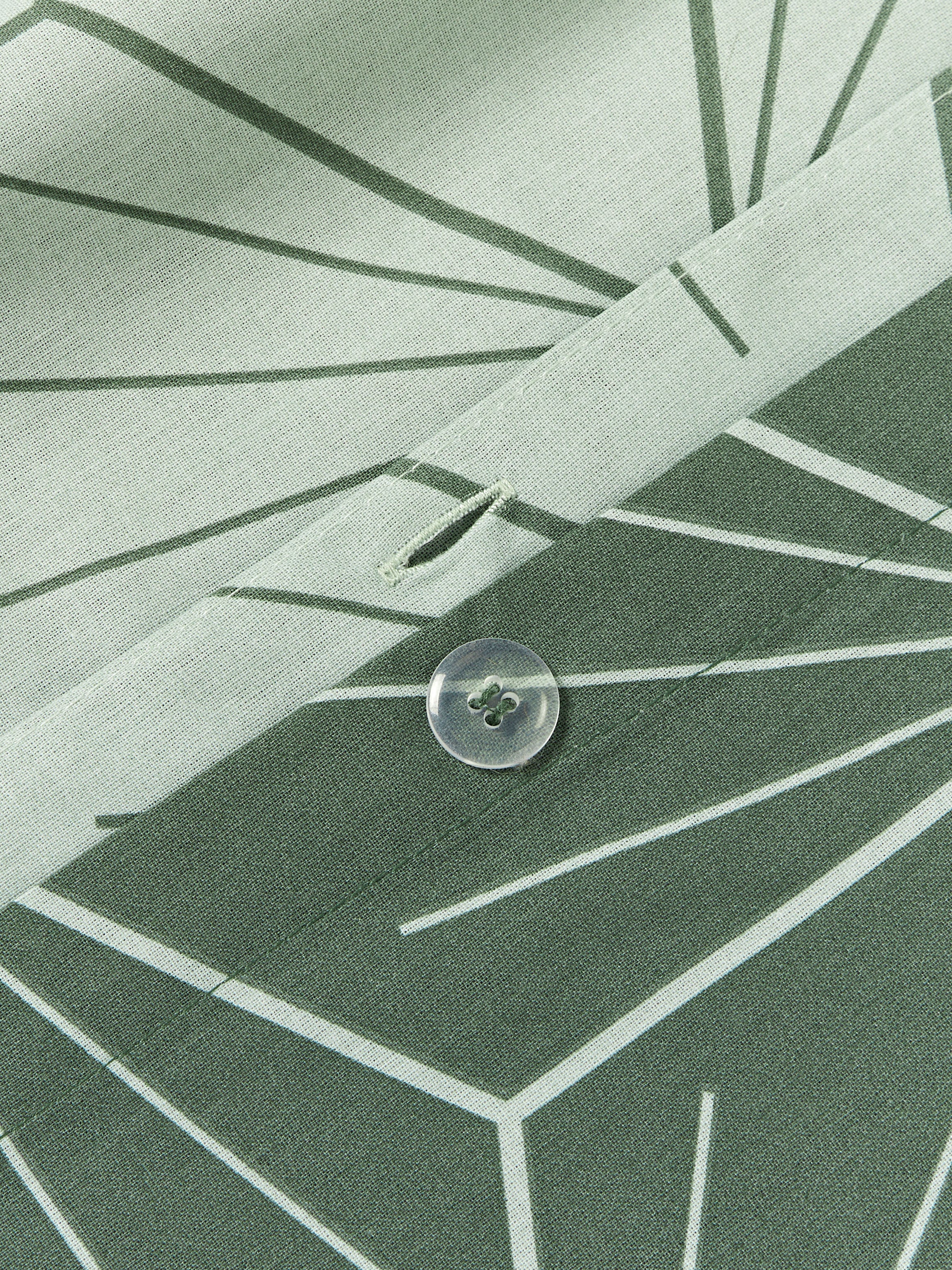 Dubbelzijdige kussenhoes Ilda met geometrische print