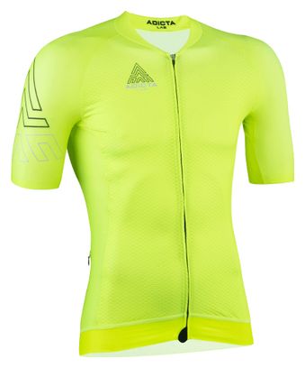 Maillot Manches Courtes Adicta Lab Valent Jaune Venom