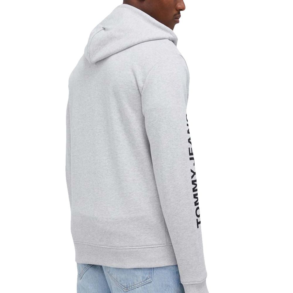 Tommy Hilfiger Sweat Zippé Gris Homme Tommy Hilfiger Entry Zip