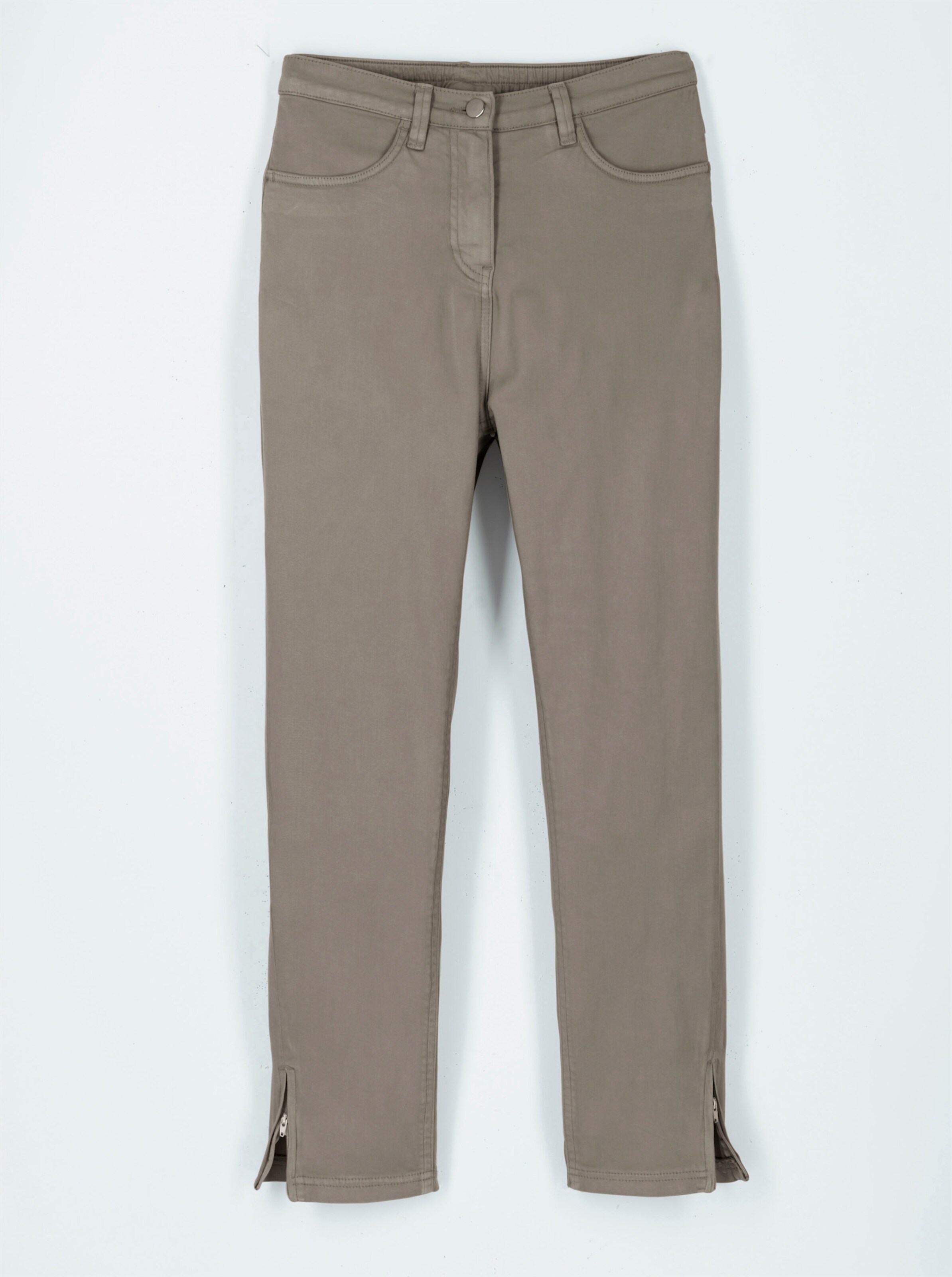 78-Jeans mit seitlichen Reißverschlüssen