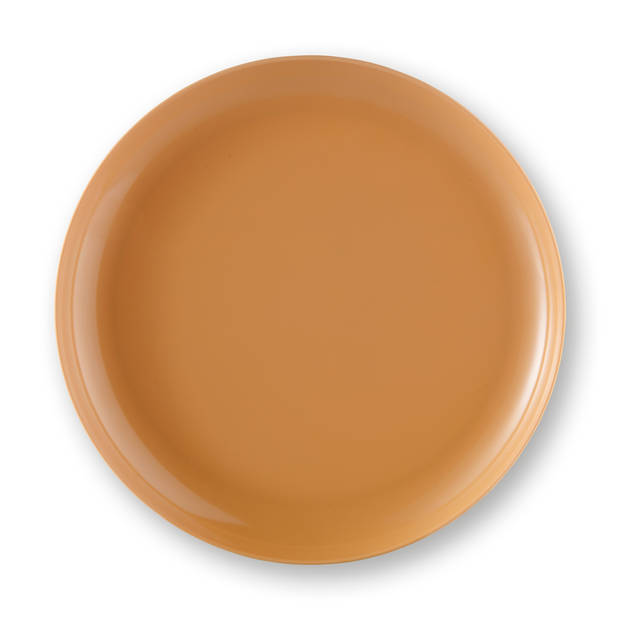 Blokker dinerbord melamine - 25,5cm - geel