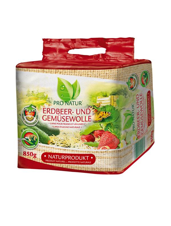 Erdbeer- & Gemüsewolle, 850 g