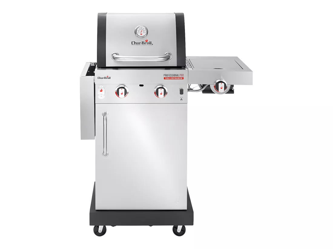 Barbecue à gaz Professional Pro S 2 + Housse de protection + Plancha + Kit 3 ustensiles - Char-Broil